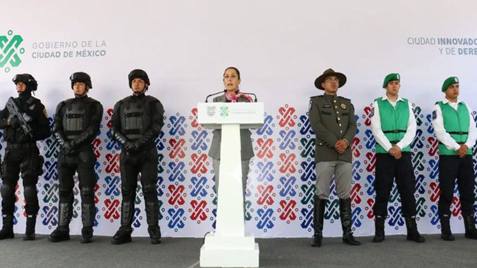 Sustituyen cuerpo de granaderos con dos corporaciones en CDMX Sustituyen cuerpo de granaderos con dos corporaciones en CDMX