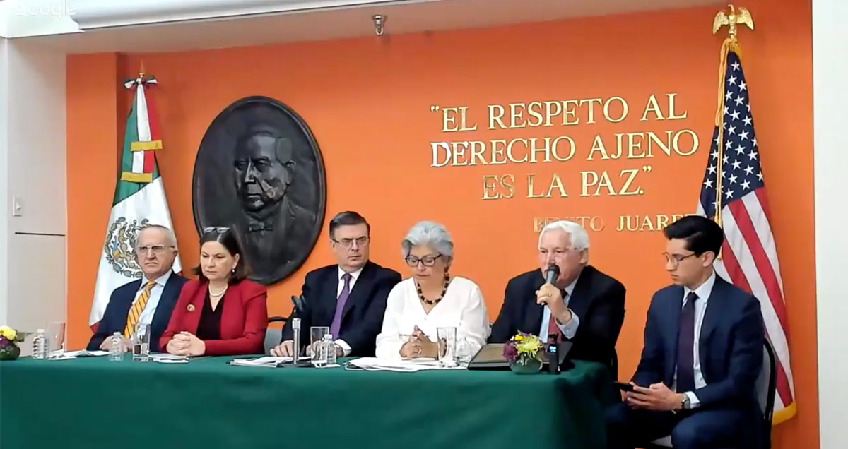 Conferencia de Prensa de Marcelo Ebrard en Washington, D.C.
