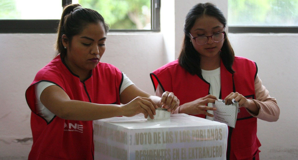 Inicia conteo de votos desde el extranjero para gubernatura de Puebla
