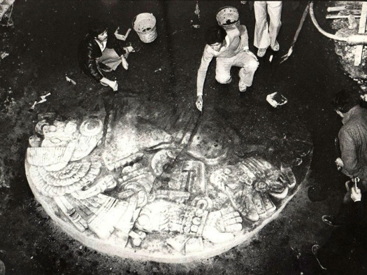 El hallazgo de Coyolxauhqui y el nacimiento de Huitzilopochtli - coyolxauhqui