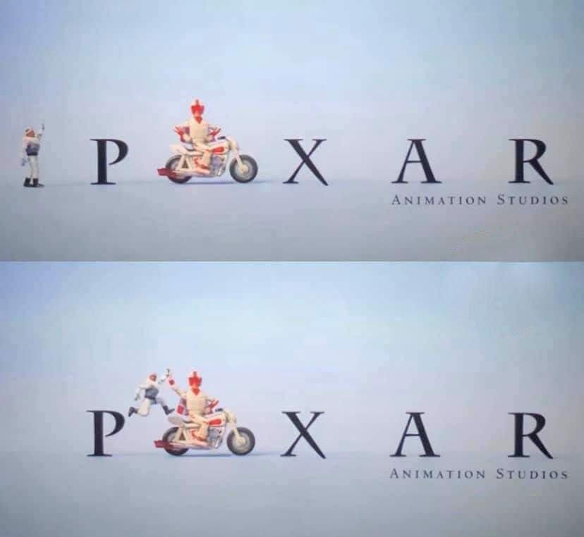 Duke Caboom sí saluda a Combat Carl en Toy Story 4 - creditos-toy-story