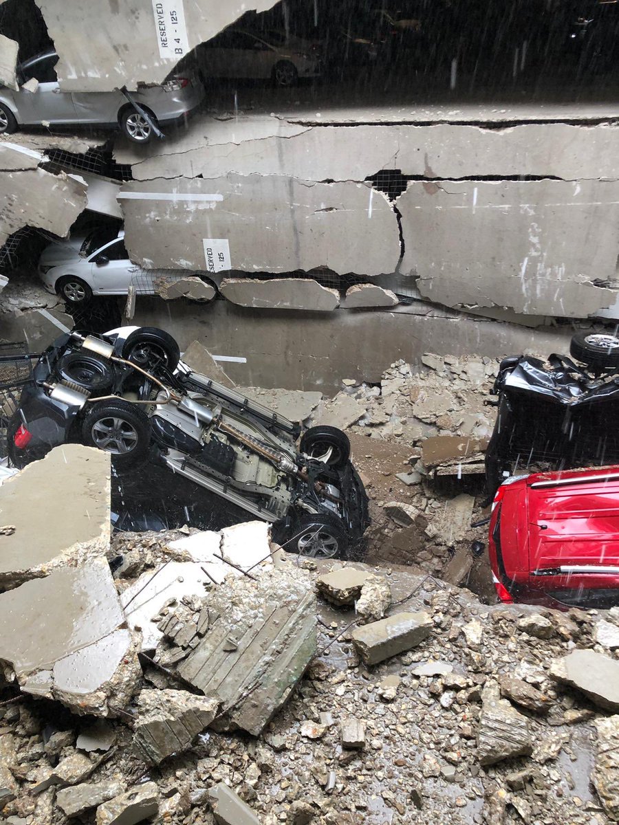 Caída de grúa en apartamento de Dallas deja al menos un muerto - dallas-vientos-danos-3