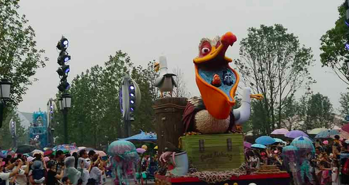 Crece presencia de aves en parque aledaño a Disney de Shanghai