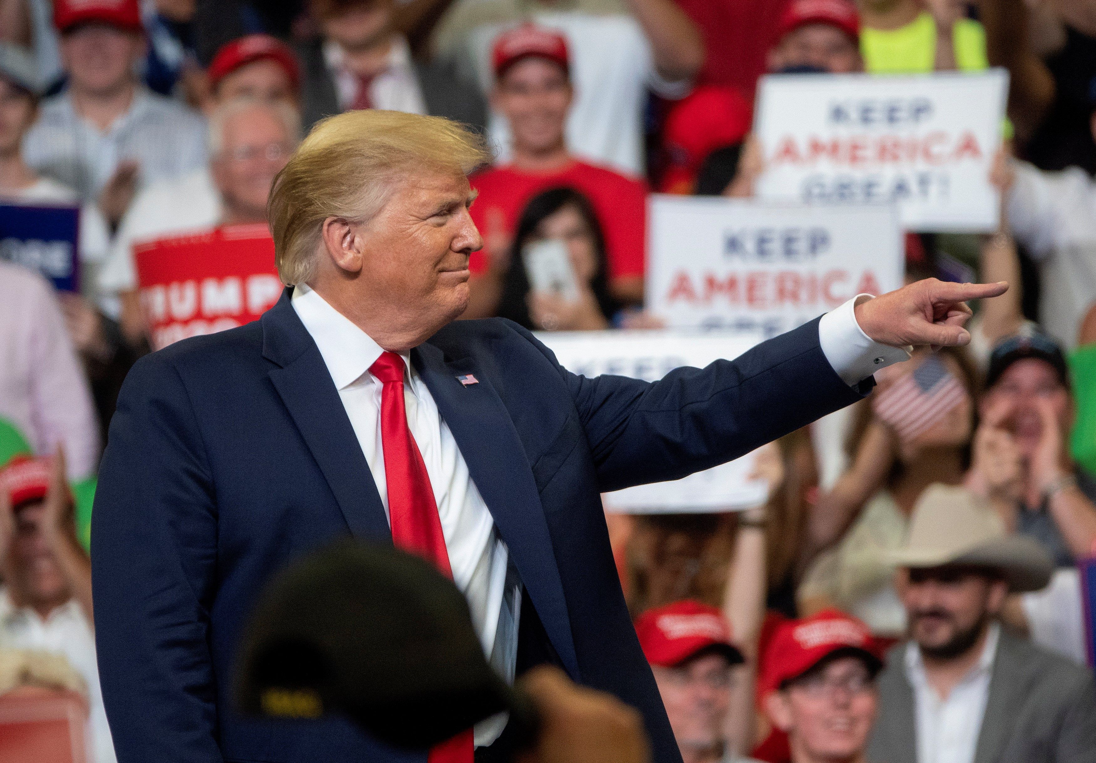 Trump inicia su campaña de reelección aferrado a su mensaje de 2016 Trump inicia su campaña de reelección aferrado a su mensaje de 2016