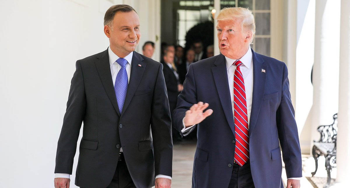Trump anuncia despliegue de mil soldados en Polonia