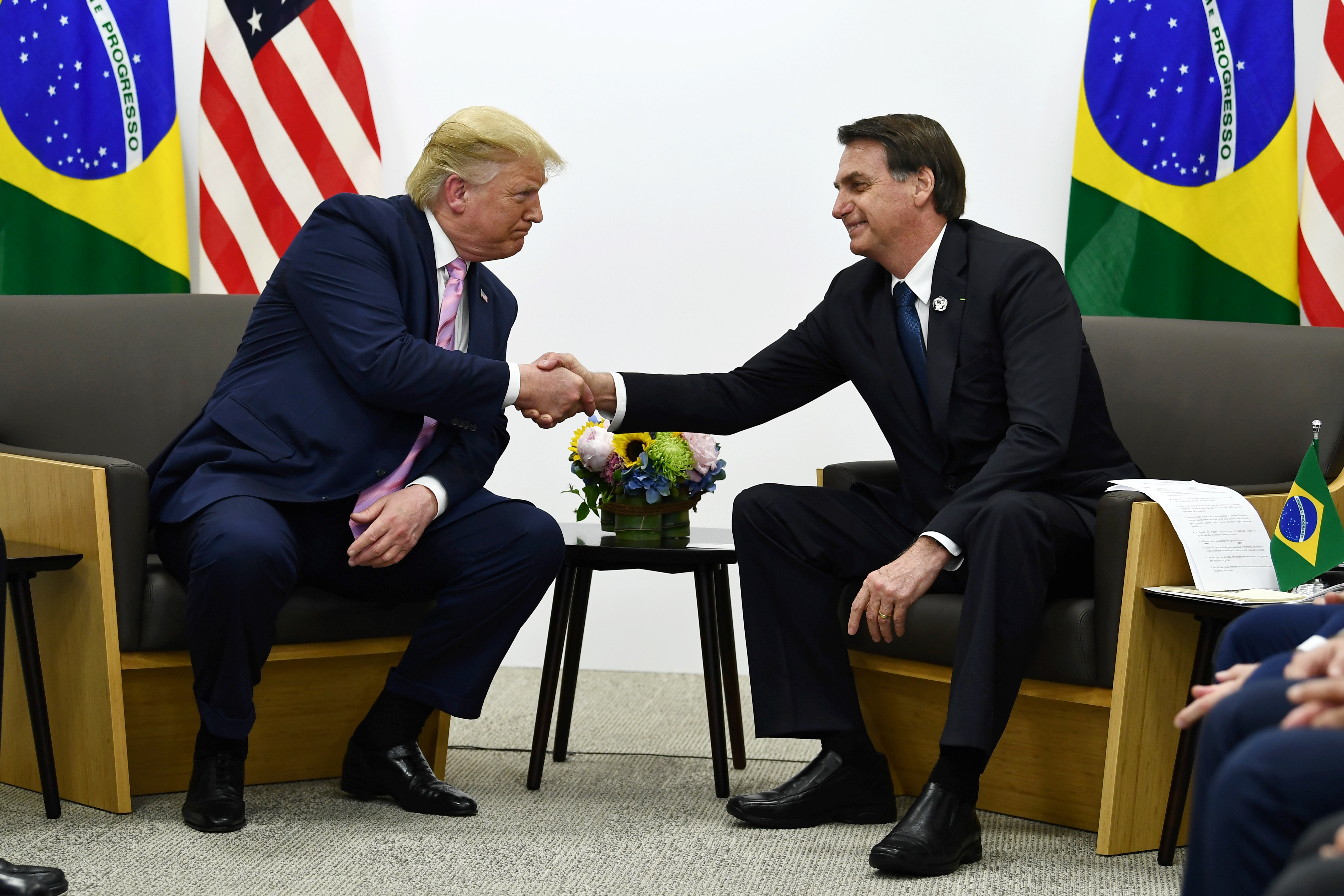 Los momentos que marcaron la cumbre del G20 - donald-trump-y-bolsonaro