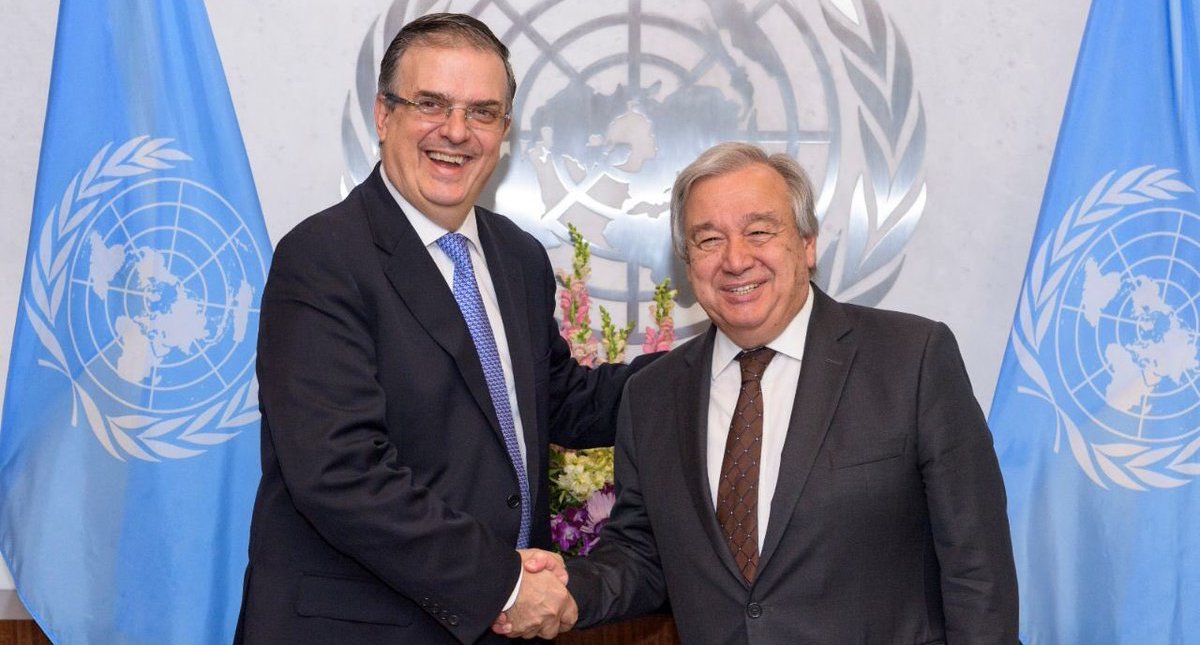 ONU participará en Plan de Desarrollo con 14 agencias: Ebrard