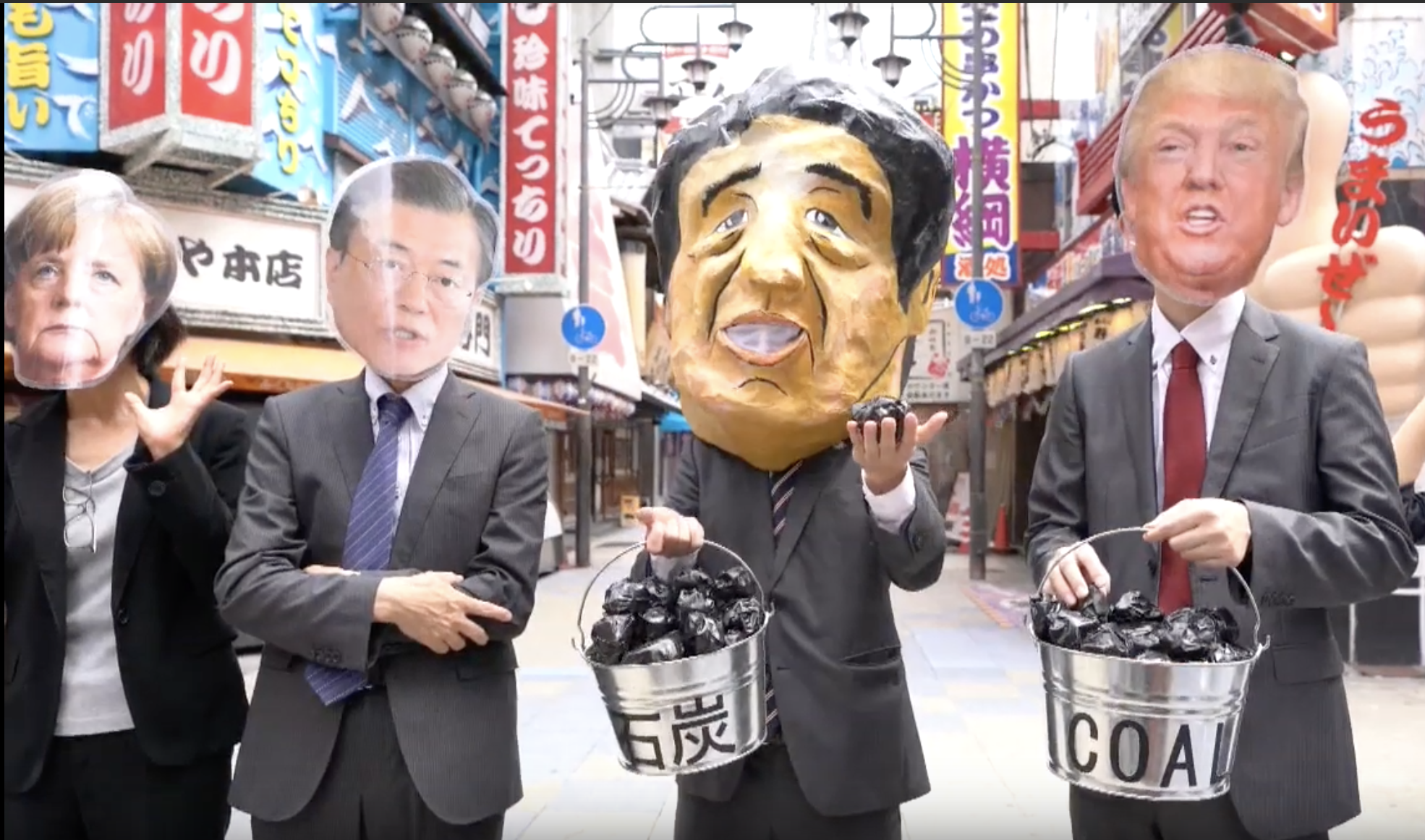 Ecologistas reclaman al G20 en Osaka medidas climáticas más ambiciosas Ecologistas reclaman al G20 en Osaka medidas climáticas más ambiciosas