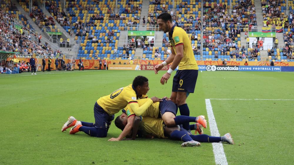 Ecuador derrota a EE.UU. y se mete a semifinales del Mundial Sub 20
