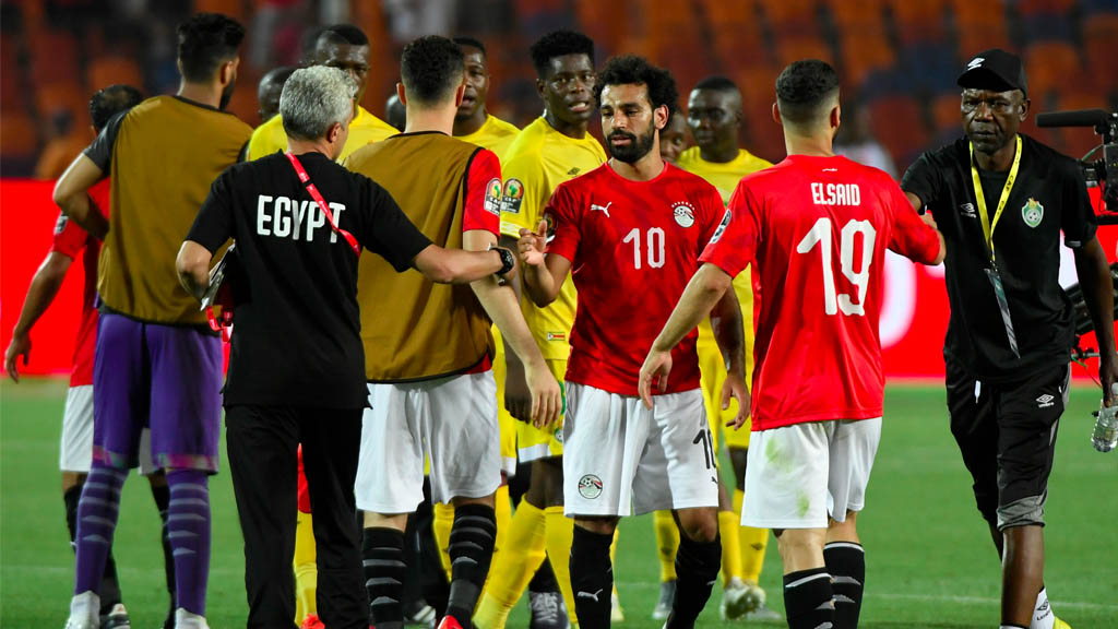 Egipto abre la Copa de África con un triunfo ante Zimbabue