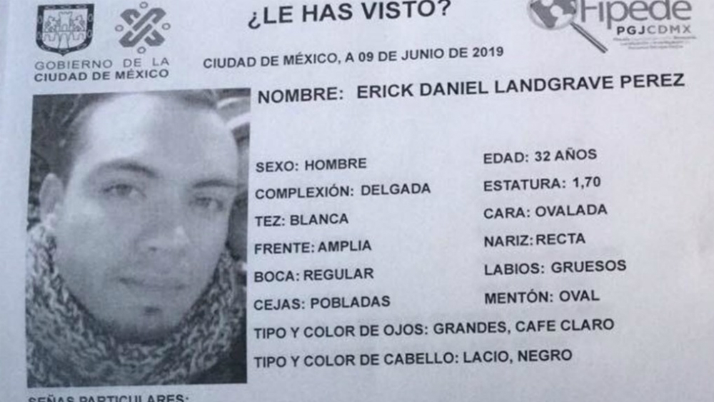 Reportan desaparición de otro joven en la Ciudad de México Reportan desaparición de otro joven en la Ciudad de México