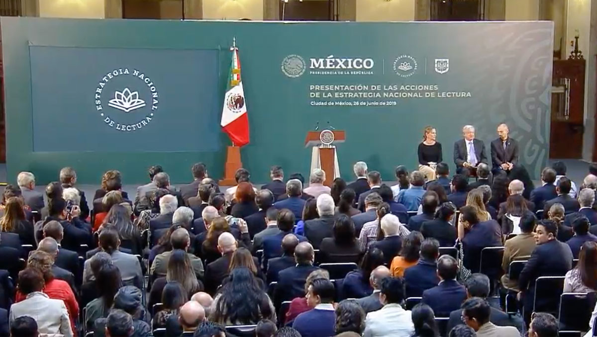 Acciones de la Estrategia de Lectura del Gobierno de México