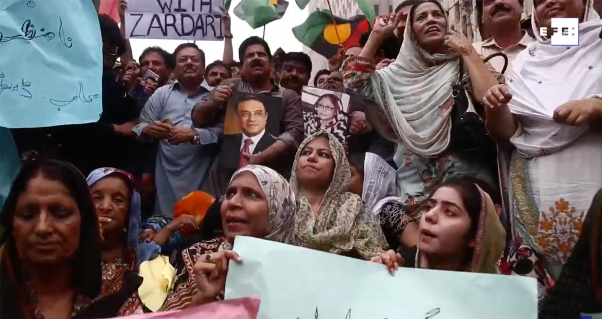 Detenido expresidente paquistaní viudo de Benazir Bhutto por posible blanqueo