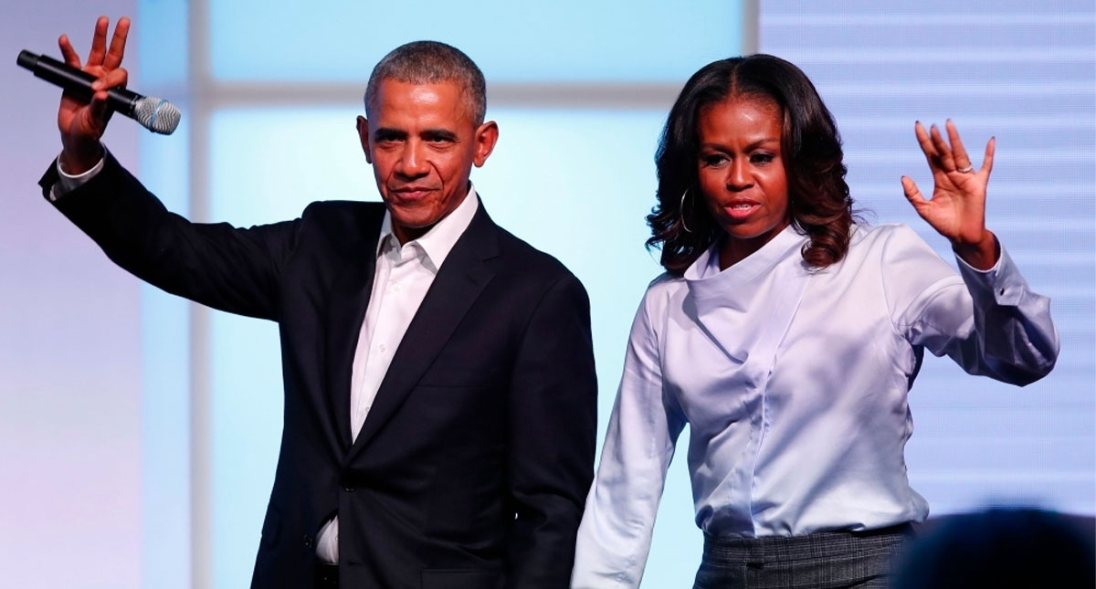 Barack y Michelle Obama firman contrato con Spotify para crear podcasts