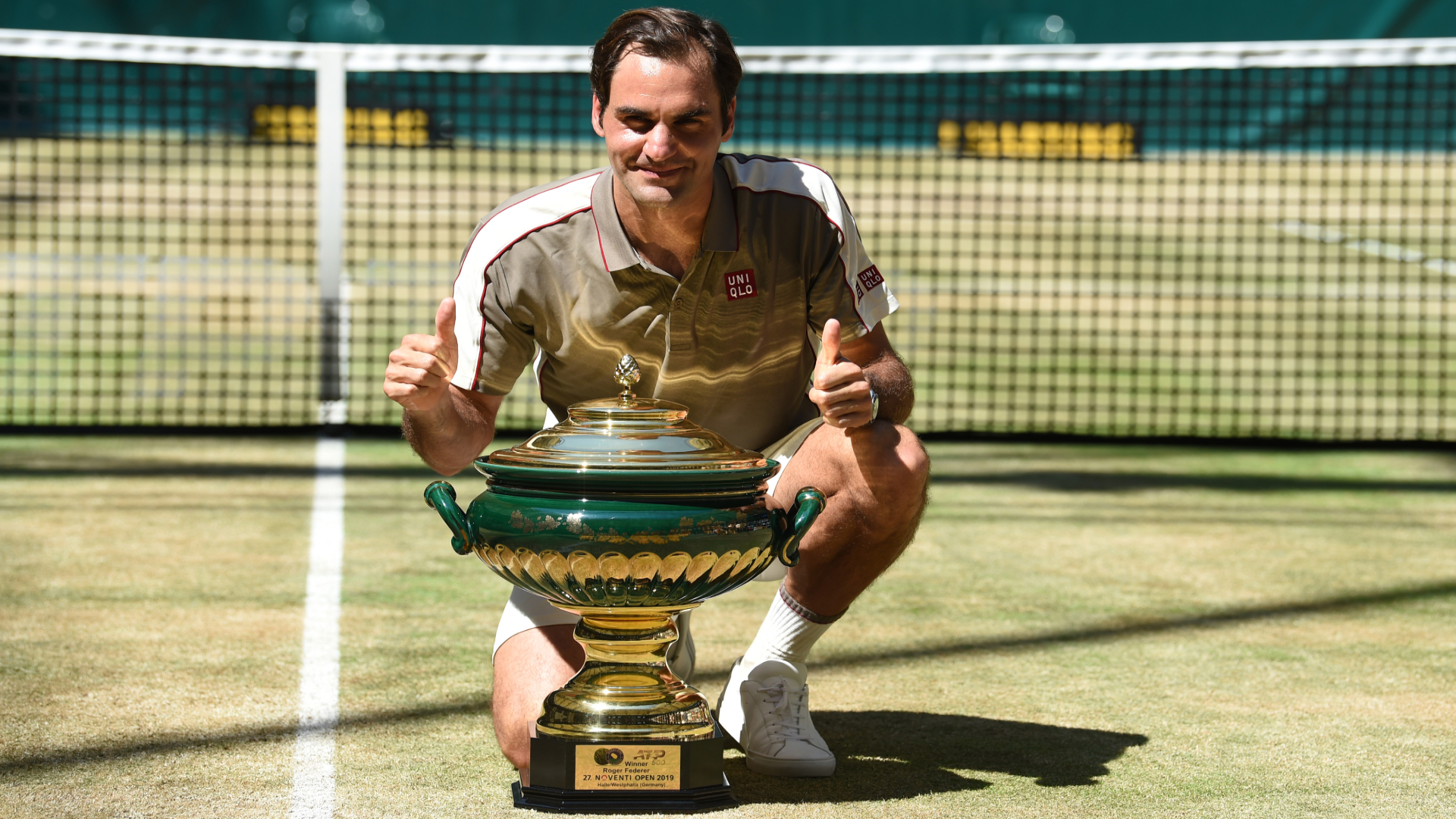 Federer conquista su título 102 al ganar el Torneo de Halle