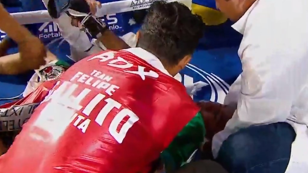 #Video ‘Gallito’ Orocuta en coma inducido tras desvanecerse en el ring