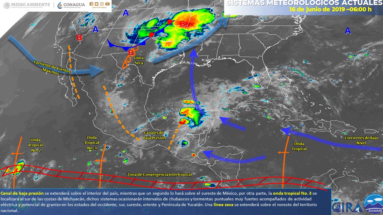 Pronostican lluvias generalizadas en todo el país - fenomenos-meteorologicos-que-afectaran-a-mexico