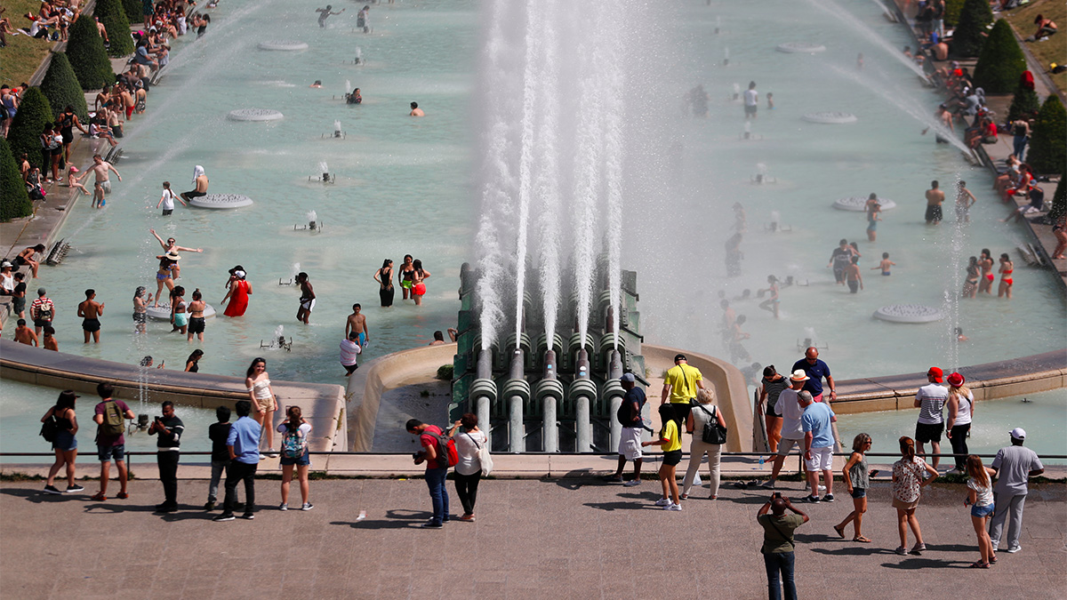 Francia vuelve a romper su récord de temperatura, alcanza 45 grados