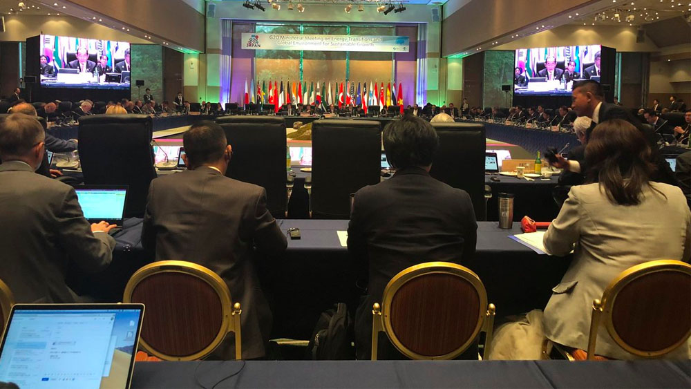 Ministros del G20 debaten sobre seguridad energética y medio ambiente