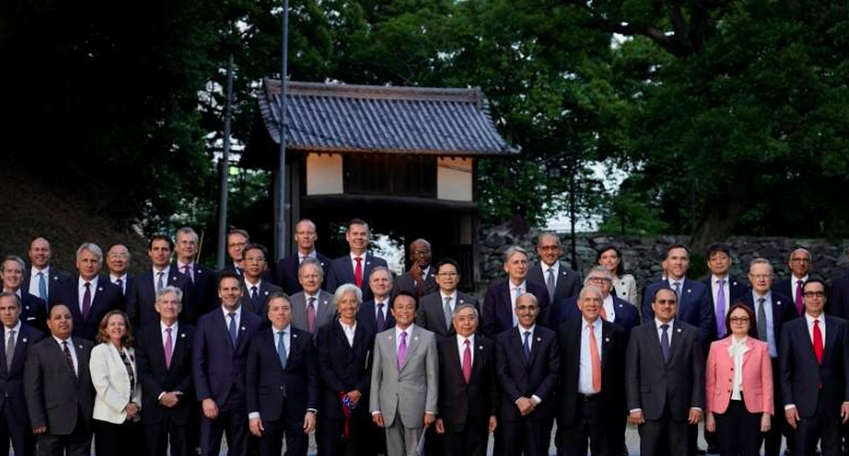 Pide G20 cooperación ante desaceleración mundial