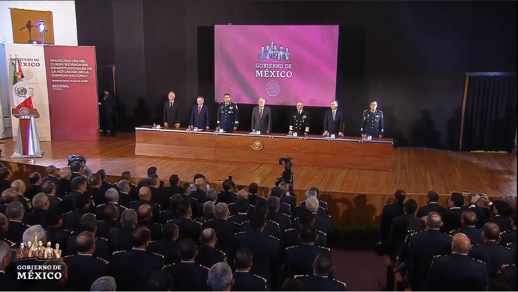 ‘Estándares Constitucionales de la Actuación de la Guardia Nacional’