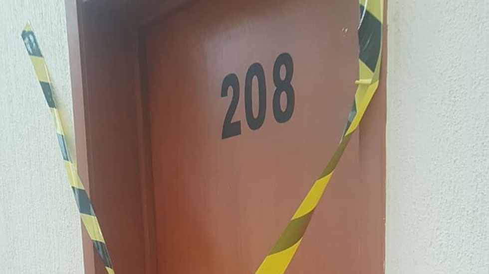 Hallan cadáver de mujer al interior de hotel de la Ciudad de México - habitacion-de-hotel-donde-murio-una-mujer