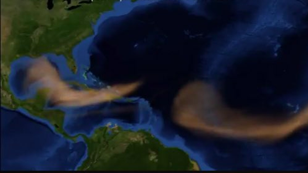 Polvo del Sahara comienza a llegar a la Península de Yucatán