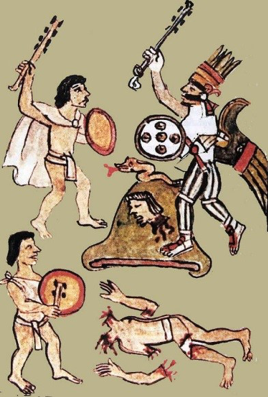 El hallazgo de Coyolxauhqui y el nacimiento de Huitzilopochtli - huitzilopochtli