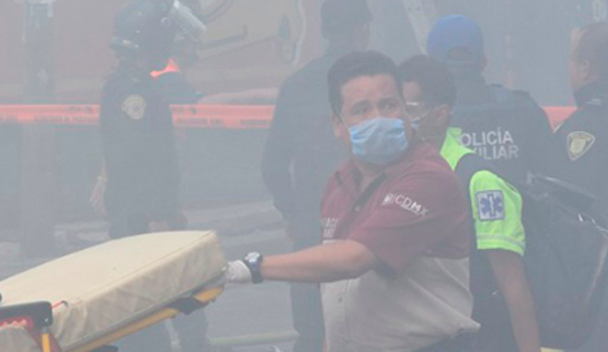 Muere hombre de la tercera edad por incendio en su casa en Santa María la Ribera