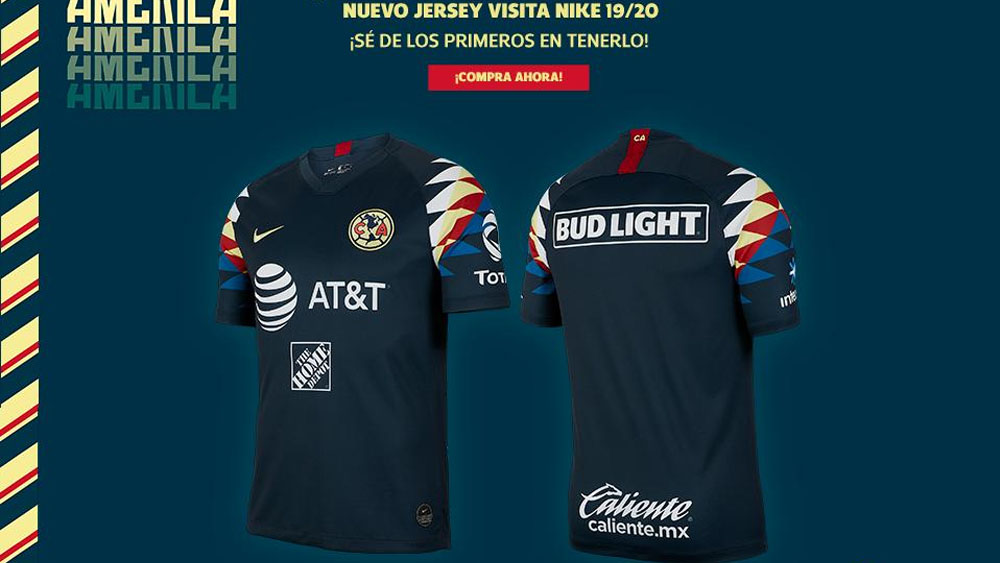 América lanza su nuevo jersey de visitante