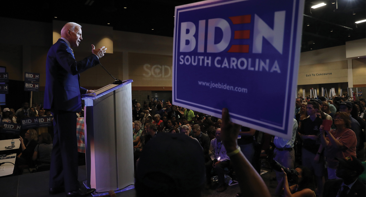 Joe Biden aventaja en carrera presidencial