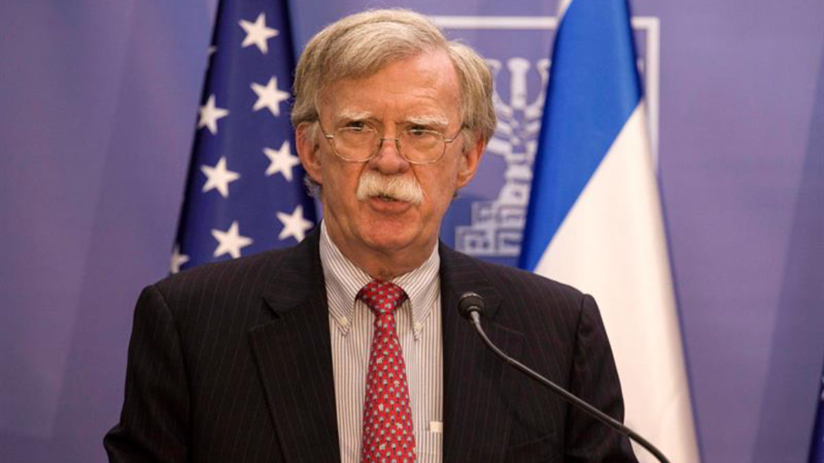 Casa Blanca envía carta a Bolton para evitar publicación de su libro