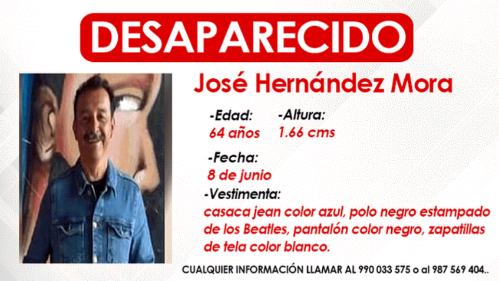 Turista mexicano fue hallado muerto en Perú luego de tres días desaparecido