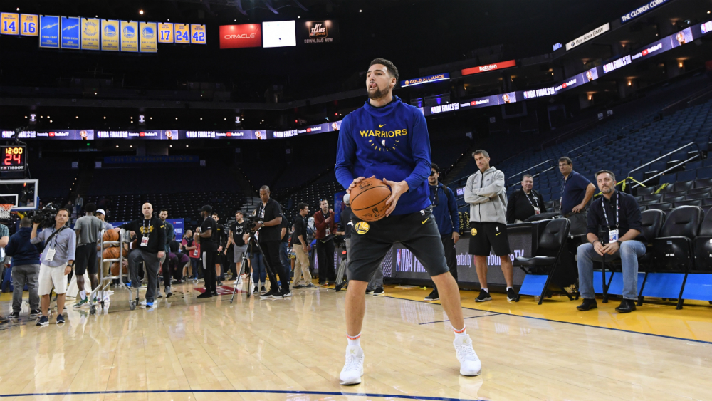 Warriors recuperan a Klay Thompson, pero siguen sin contar con Durant
