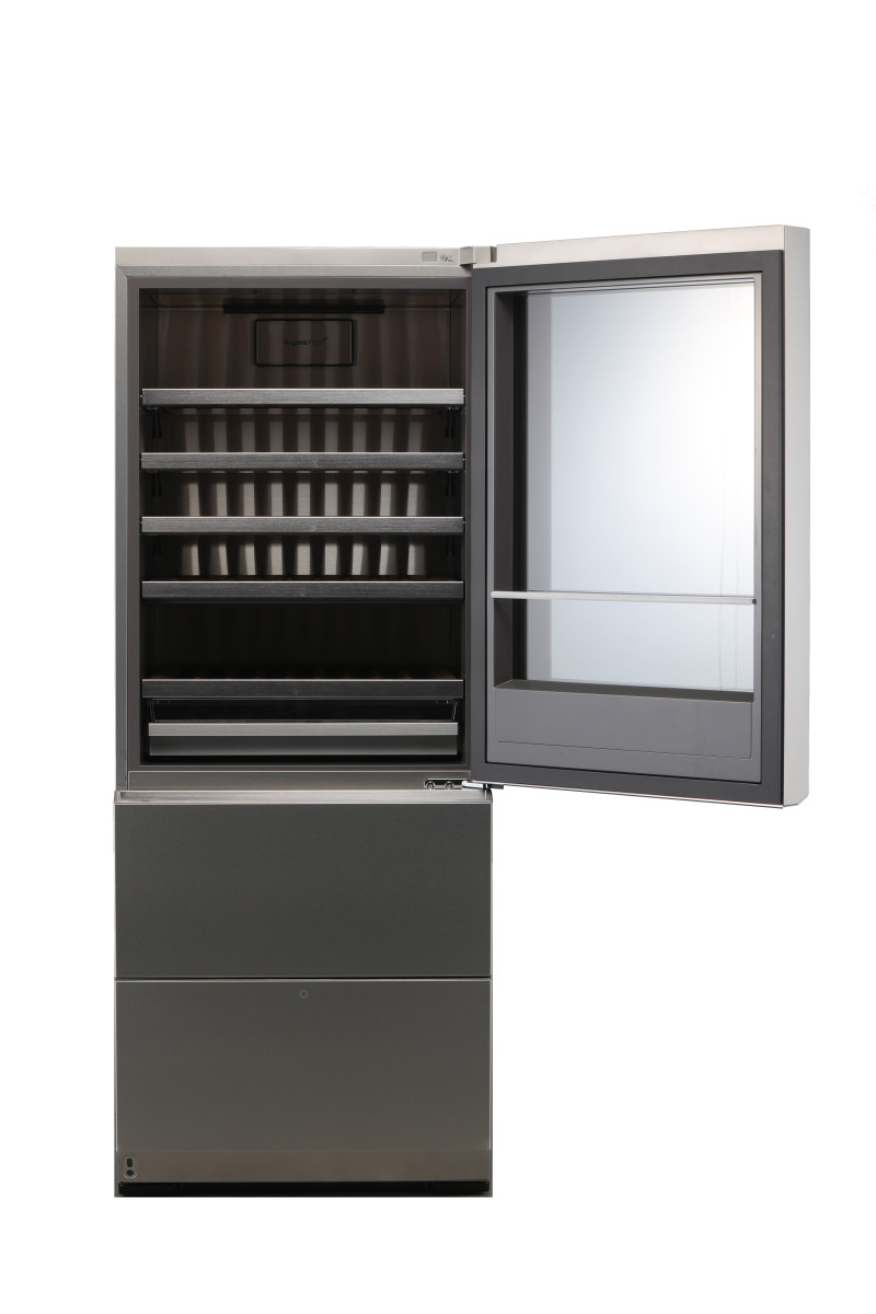 LG presenta su innovadora línea de electrodomésticos inteligentes - lg-signature-wine-cooler