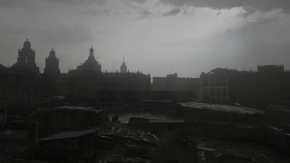 Afectaciones por lluvia en la Ciudad de México