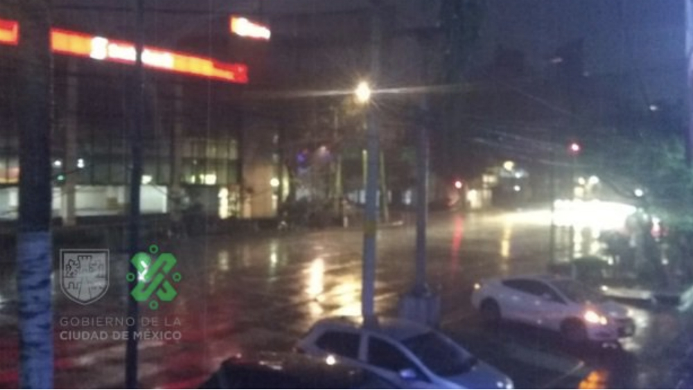 Alerta Amarilla por lluvia en la Ciudad de México este viernes
