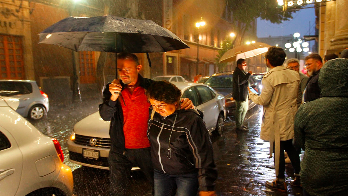 Se esperan cielo nublado y lluvias fuertes en el Valle de México