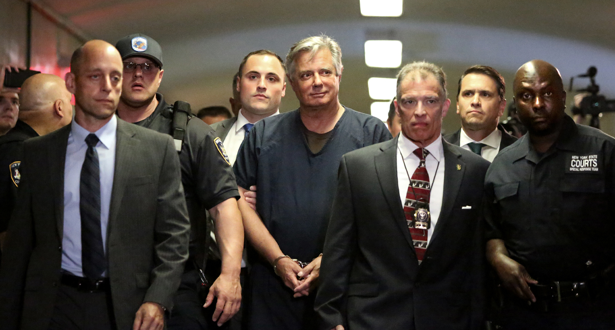 Manafort se declara no culpable de los cargos de corrupción