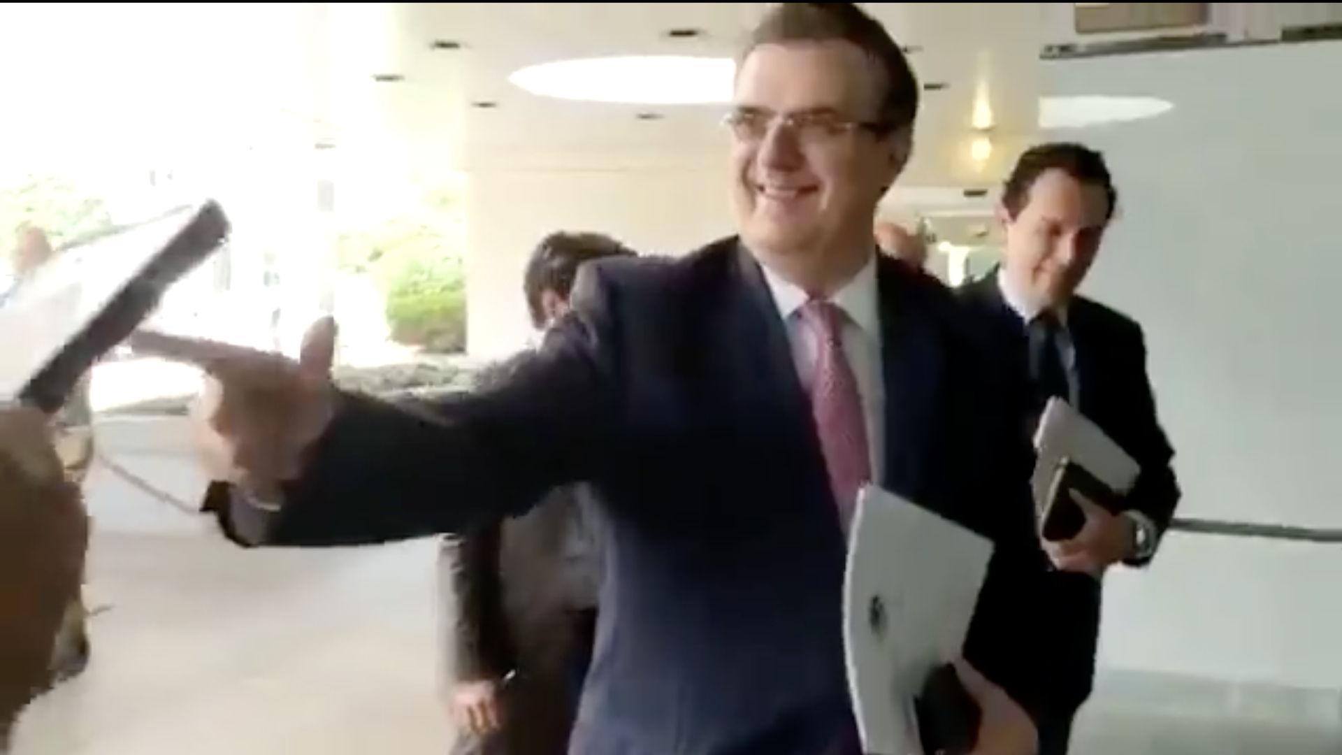 Ebrard retoma negociaciones con Pompeo en Washington Ebrard retoma negociaciones con Pompeo en Washington
