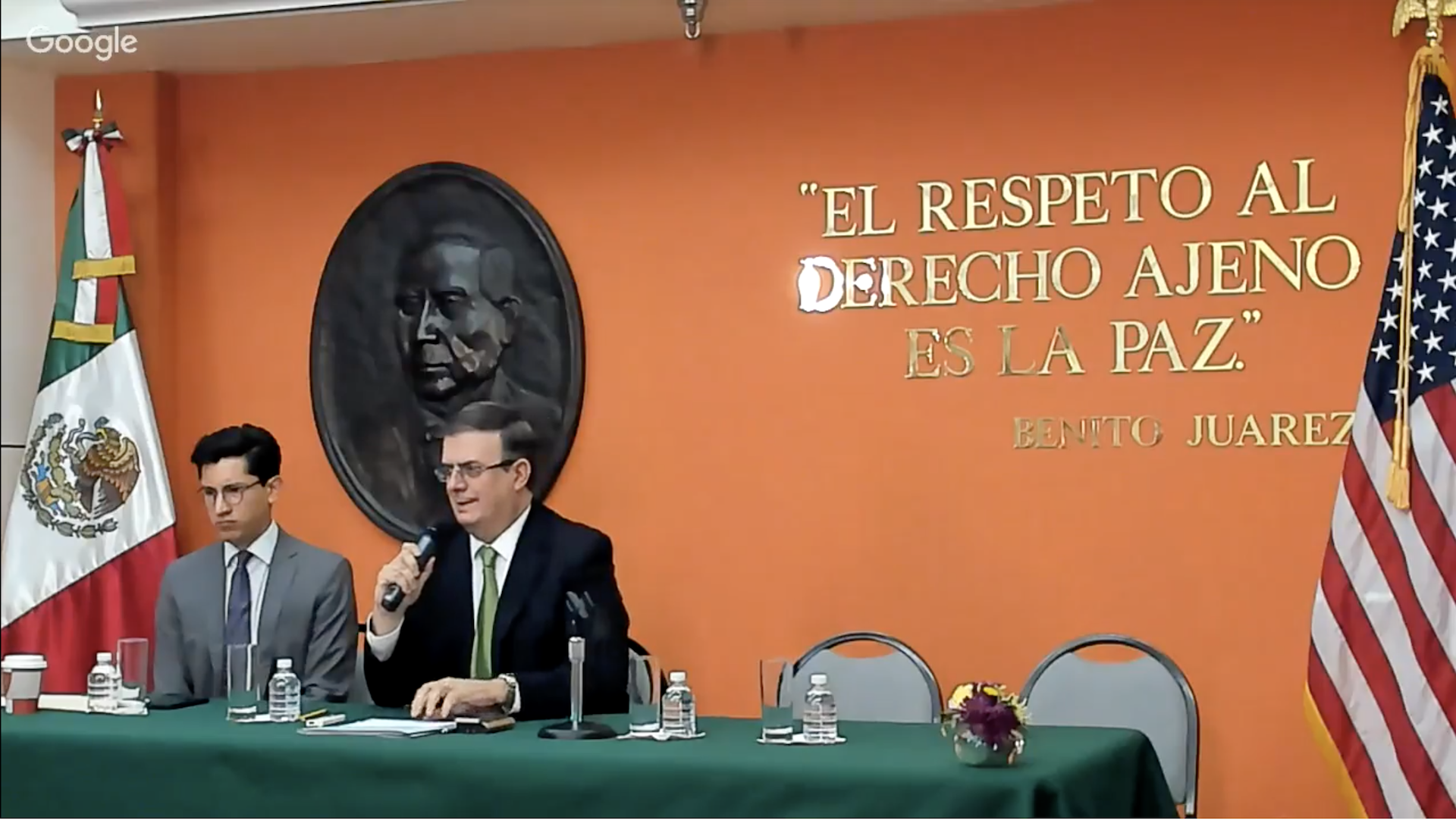 Da Ebrard 80% de posibilidad de lograr acuerdo con EE.UU. Da Ebrard 80% de posibilidad de lograr acuerdo con EE.UU.