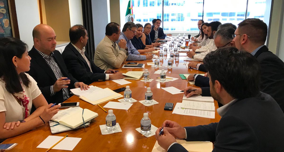 Marcelo Ebrard prepara argumentos de México desde embajada en Washington