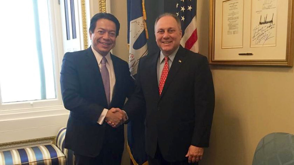 Hay un ambiente en contra de aranceles en sectores de EE.UU: Delgado