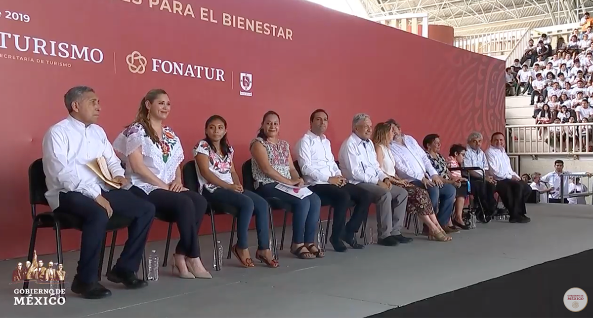 Entrega de Programas Integrales de Bienestar y Desarrollo del Tren Maya