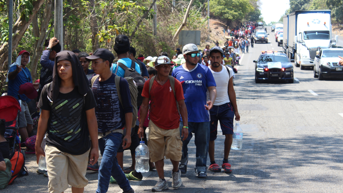 Detienen a 25 migrantes durante operativo en Chiapas