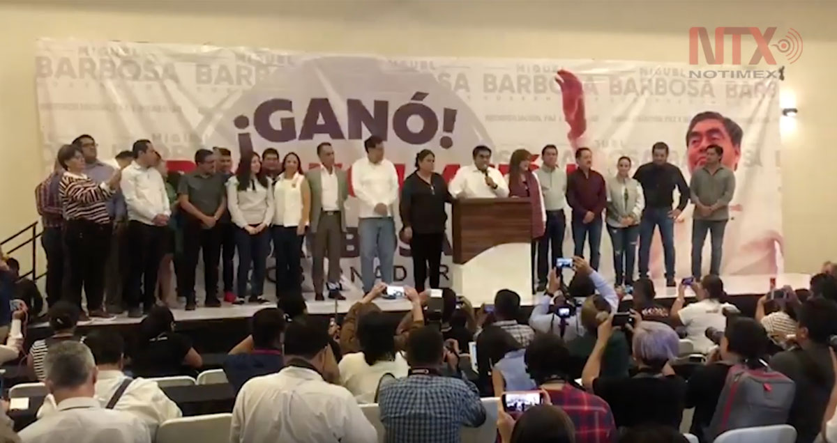 Miguel Barbosa llama a la reconciliación en Puebla