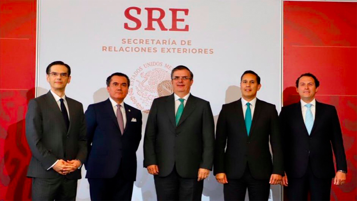 Ebrard anuncia nuevos nombramientos en la SRE