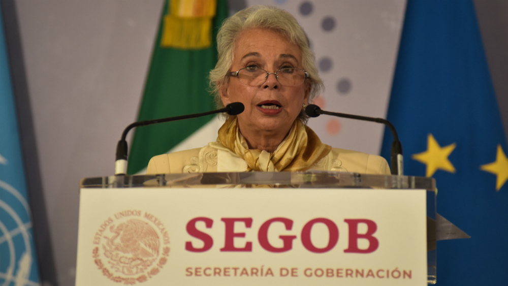 López Obrador confirma a Olga Sánchez Cordero en Segob