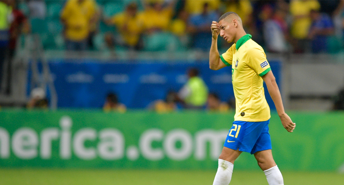 Richarlison descartado ante Paraguay por paperas