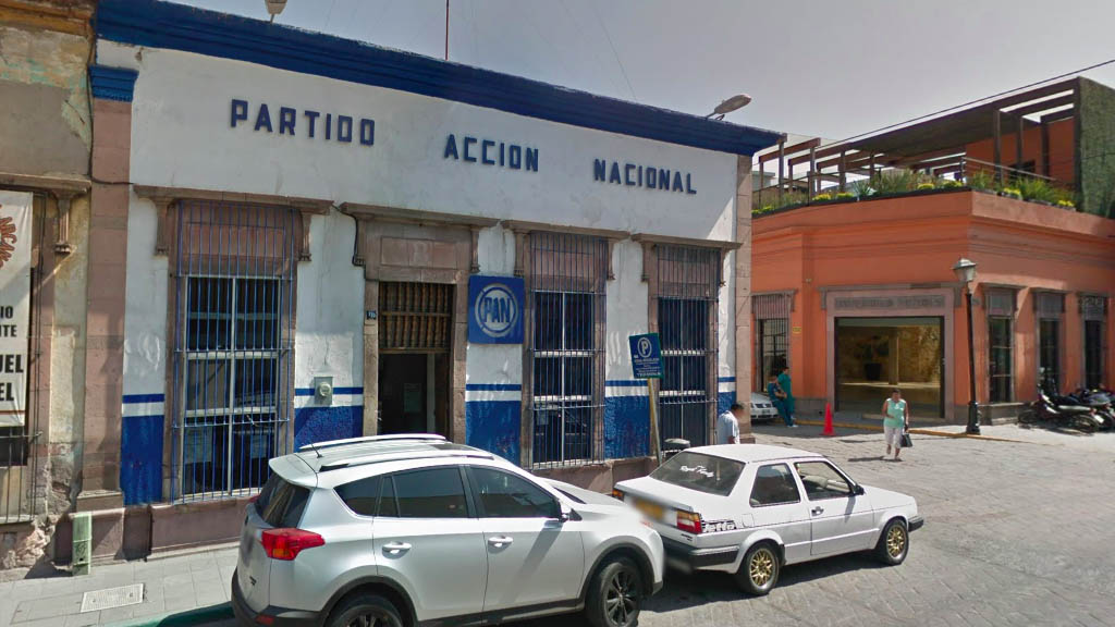 Roban las instalaciones del PAN en San Luis Potosí